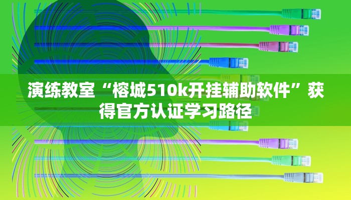 演练教室“榕城510k开挂辅助软件”获得官方认证学习路径