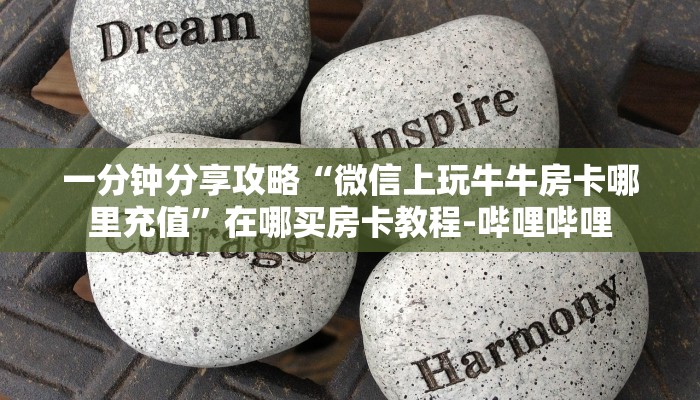 一分钟分享攻略“微信上玩牛牛房卡哪里充值”在哪买房卡教程-哔哩哔哩