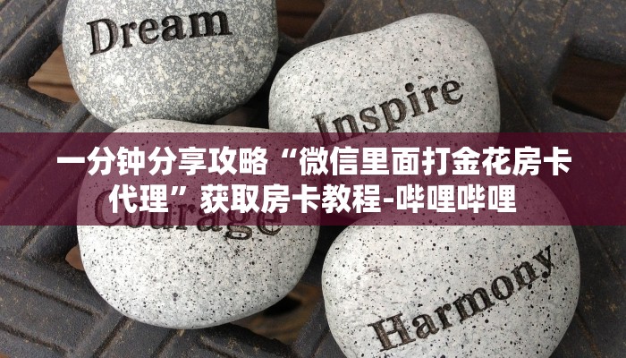 一分钟分享攻略“微信里面打金花房卡代理”获取房卡教程-哔哩哔哩 一分钟分享攻略“微信里面打金花房卡代理”获取房卡教程-哔哩哔哩
