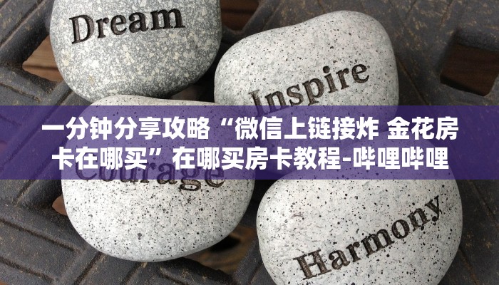 一分钟分享攻略“微信上链接炸 金花房卡在哪买”在哪买房卡教程-哔哩哔哩
