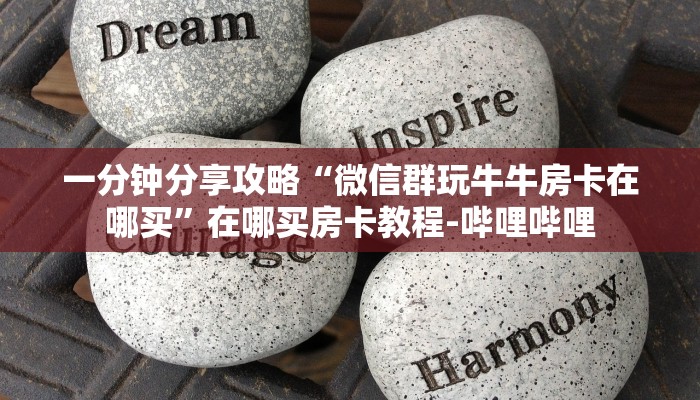 一分钟分享攻略“微信群玩牛牛房卡在哪买”在哪买房卡教程-哔哩哔哩