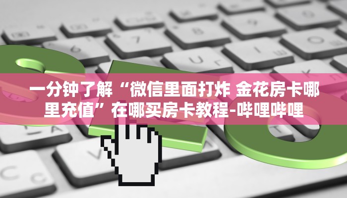 一分钟了解“微信里面打炸 金花房卡哪里充值”在哪买房卡教程-哔哩哔哩